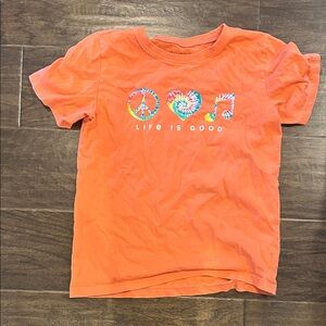 Life is good crusher tee XL kids